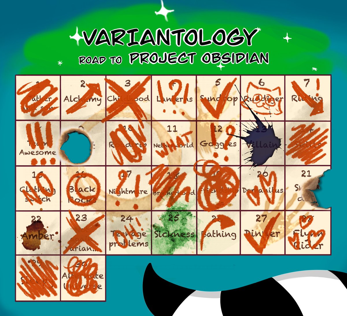 Proj_Obsidian's tweet photo. Pencils down, everybody!

At last, our #Variantology month has reached its end.
SO MUCH creativity was thrown our way.

Here's to everyone who has contributed! You're amazing!
 https://t.co/UD9gXOYy1T

#RapunzelsTangledAdventure #TangledTheSeries #Varian #ProjectOBSIDIAN https://t.co/v1tK2WI7or