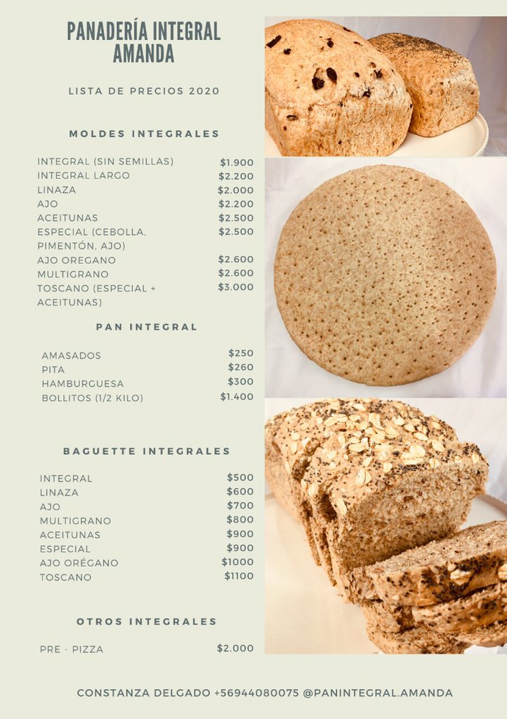 PanIntegralQuil's tweet photo. #panaderíaintegralamanda #panintegral #sugarfree #comidasaludable #alimentaciónsaludable #quilpué #villaalemana #limache #libredeazúcar #libredeleche #instachile #instaquilpue #instavillaalemana #instalimache #delivery #panvegano #panintegralvegano #chocolatesinazúcar https://t.co/Cqv8hsWPp3