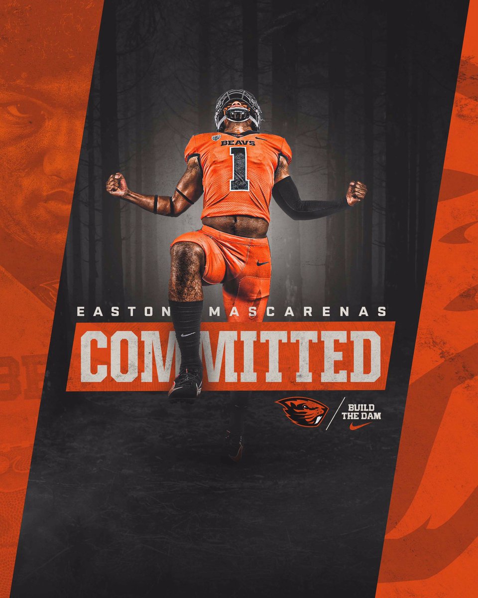 After a long journey through the recruiting process, I’m excited to announce that I am committing to Oregon State University. I want to thank my family and coaches for putting me in the position I am today and to the Oregon state staff for the amazing opportunity🧡🖤#gobeavs