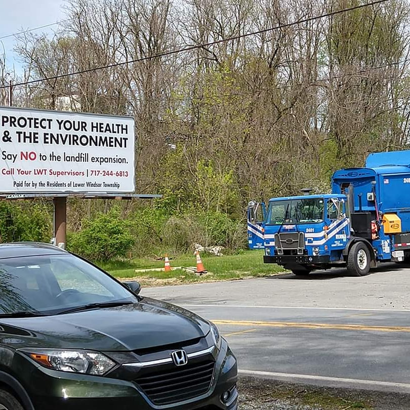 VacuityofMind's tweet photo. #StoptheLandfill Residents of #LowerWindsorTownship , PA, want to stop the "expansion" of Modern Landfill by @RepublicService . We have endured the smell, dirty water, light &amp; noise pollution for over 70 years! Article 1 Section 27 PA Constitution @GovWolfPA https://t.co/eBbCdO1XAO