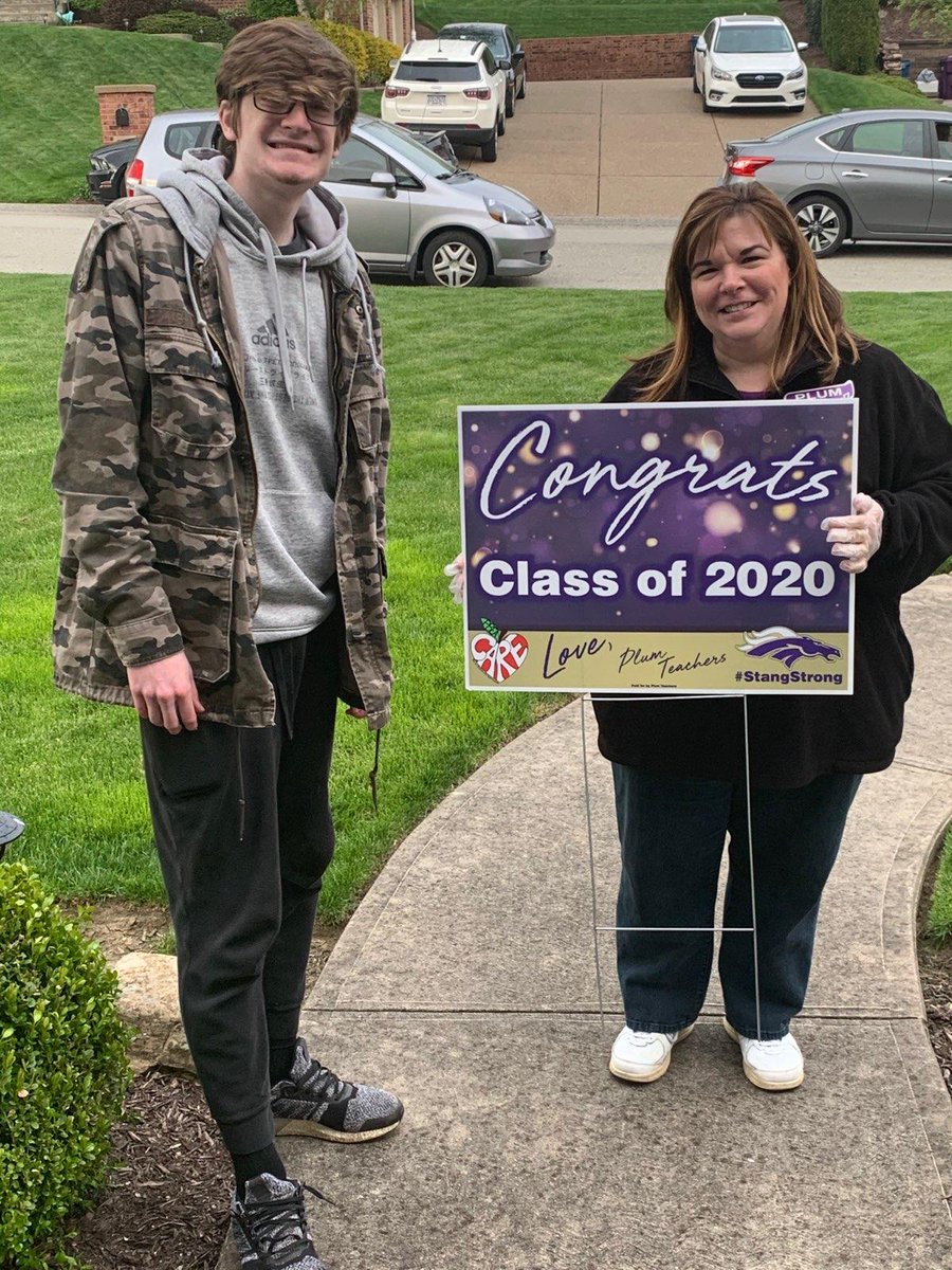 We appreciate our students and new parent teachers too on this #TeacherAppreciationDay! We especially appreciate the senior #Classof2020.  You should have new yard decor from us showing our care and support! #stangstrong
