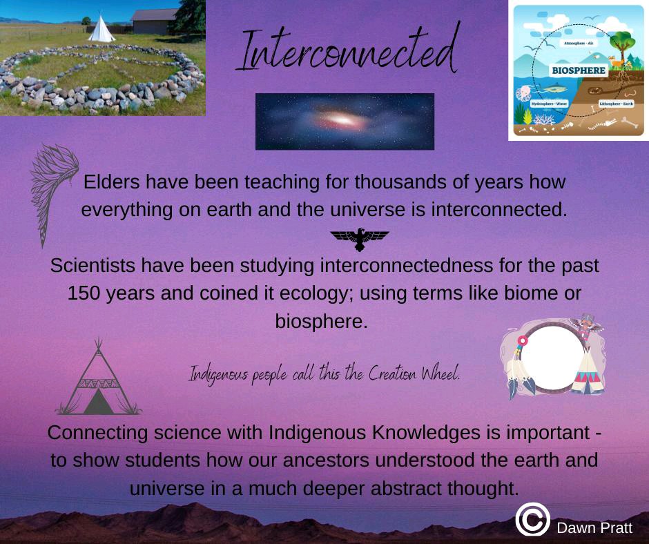 dawnypratt's tweet photo. 🌍Creation wheel and biosphere
🌍Both describe the same thing: interconnectedness
#creationwheel #biosphere #ecology #IndigenousKnowledge #Elders https://t.co/h3fBf1weGo