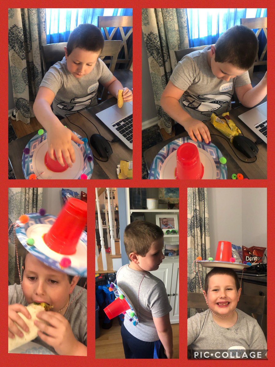 SharonZimon's tweet photo. Had fun making and wearing our sombrero @nbr1educ8r https://t.co/MgTZdOs7zN