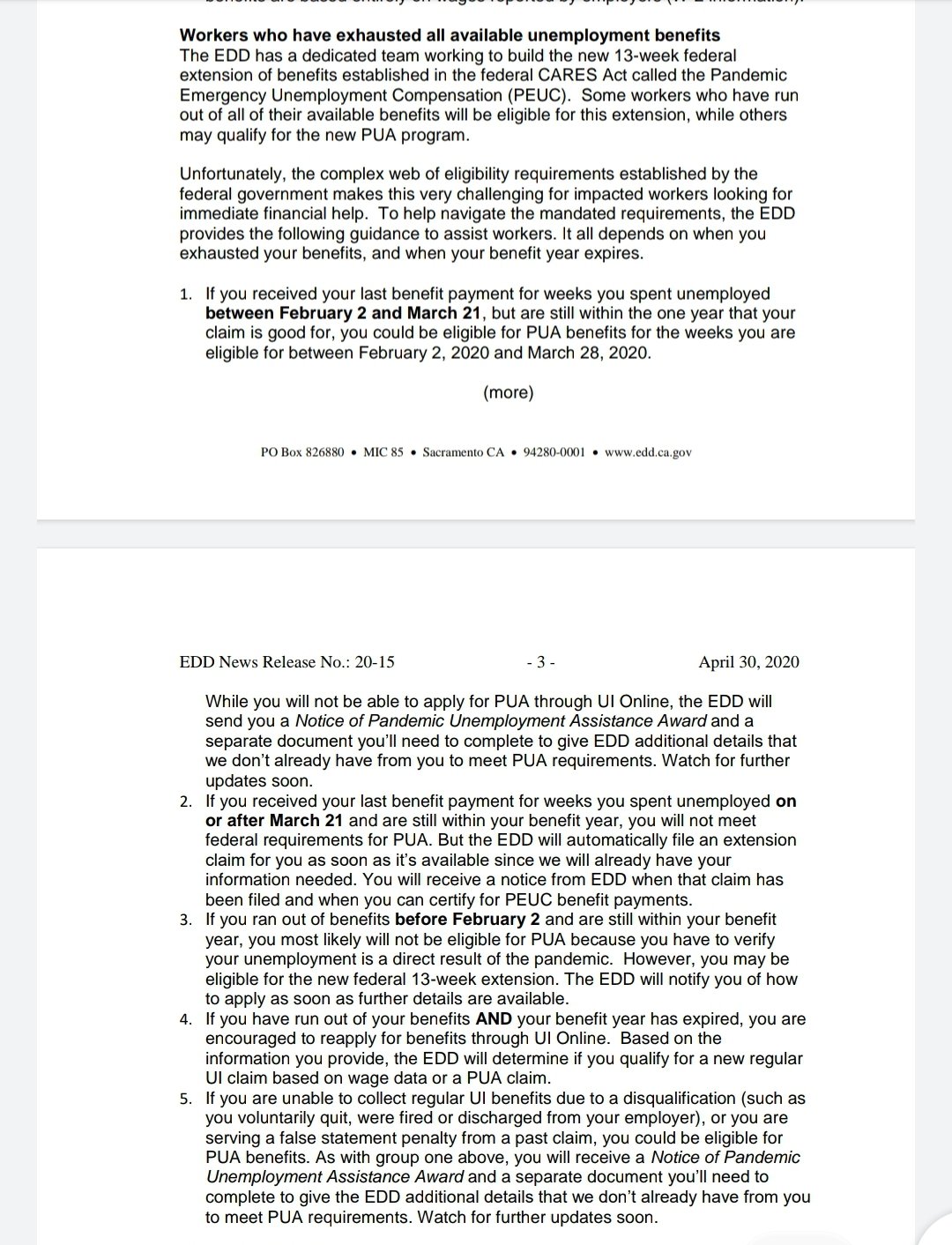 Edd On Twitter If You Re 1 Selfemployed Or An Independentcontractor 2 Haven T Paid Contributions To The State Unemployment Insurance Trust Fund 3 Received The 0 Award Notice And 4 Haven T Requested A