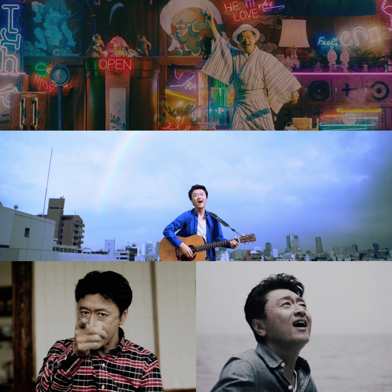 サザンオールスターズ Official Keep Smilin 出来ることからちょっとずつ Youtubeにて Let S Try Again Kuwata Keisuke Ver 100万年の幸せ ヨシ子さん など 桑田さん の楽曲のmvをフルバージョンで公開 Gw最終日 是非