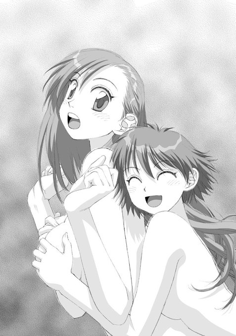 「ボクのふたつの翼」から、台詞フキダシ無し絵、その,21
両性具有の娘の自分の身体の目覚めから恋愛に至るまでの話し…のはずが、途中からSFになっちゃうのです(^^;; 