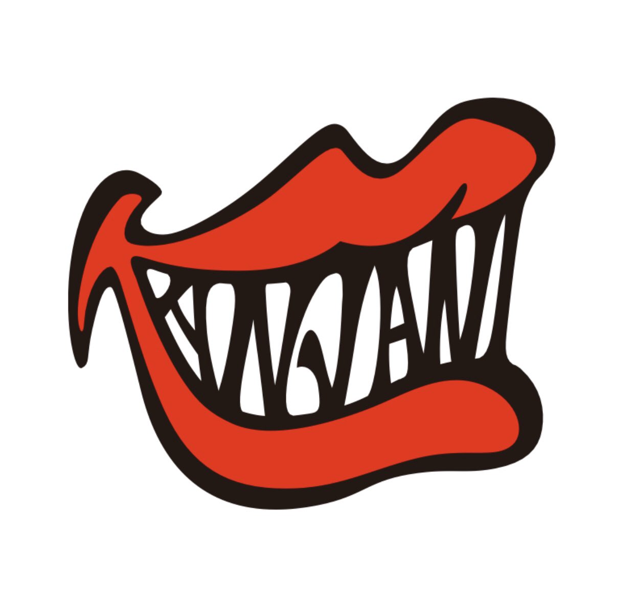 Infinity Rjp このツイートを見た関ジャニ ファン以外の方へ補足説明いたしますと 関ジャニ のロゴが下図の通りであり それが通称 唇くん と呼ばれております オタクですら クチビルくん だと思っていた なので唇 ゴリ押しなのです