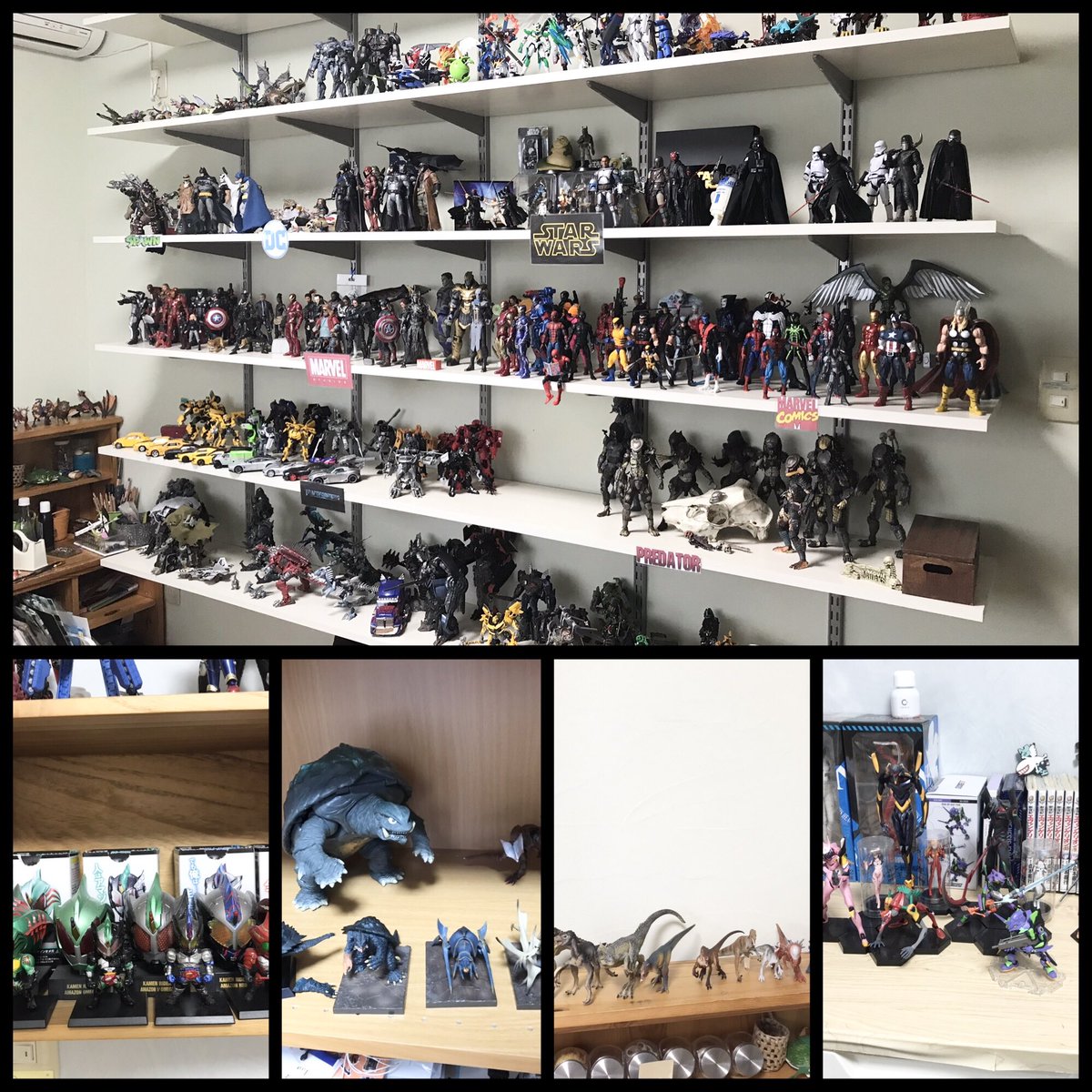 bumblebee200212's tweet image. 定期的な自己紹介。好きなものは写真見てください(他にも特撮とかも好き)。普段は映画見たり、洋楽聴いたり、アメトイ買ったり、カスタムしたり、リペイントしたりetc....たまーに絵を描いたり、料理したり、ゴルフやったりダラダラしてるw愛猫は 七助 と しろ 。