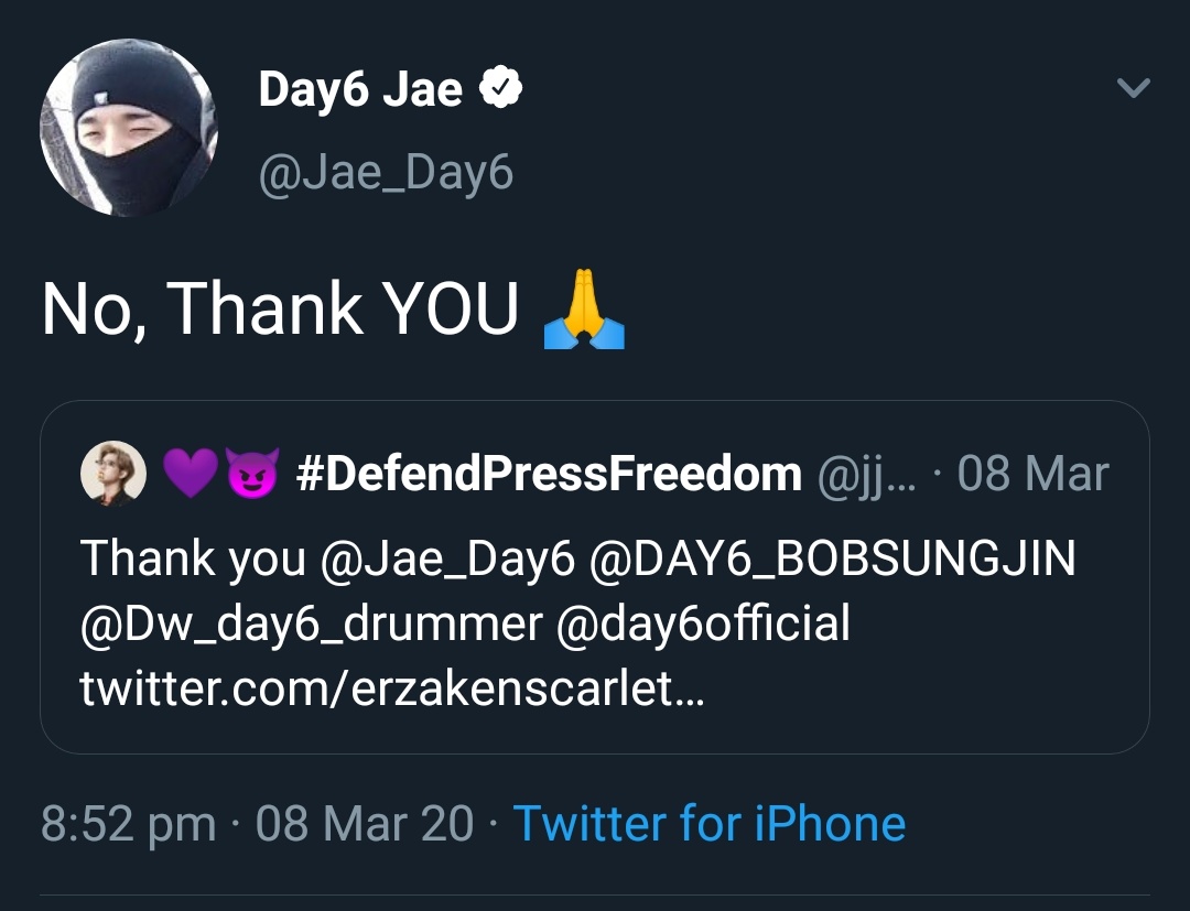 this is how jae treats his fans from fansign, prerec or even in twt ;-;