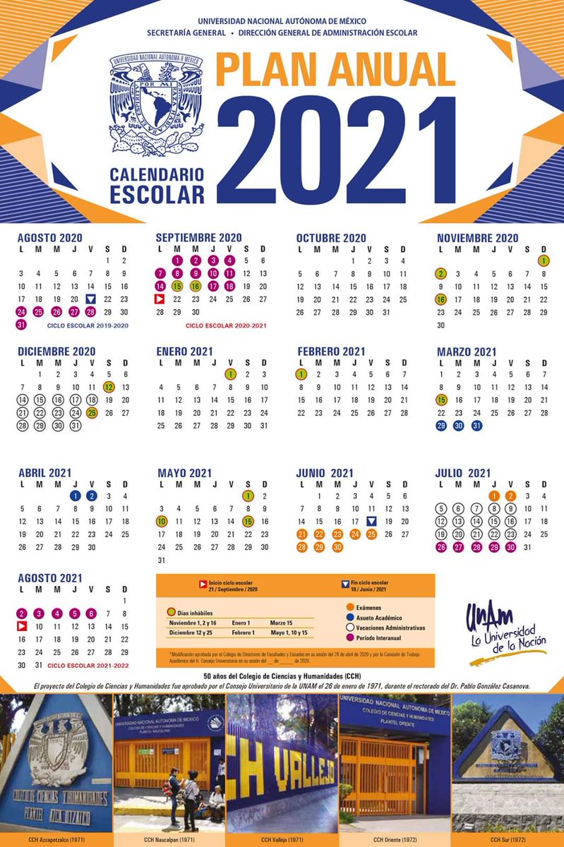 FIUNAM_MX's tweet photo. Estos son los nuevos calendarios escolares 2021 actualizados. 
#UNAM 
https://t.co/WA82se7cMQ https://t.co/gqtCRU3gl9