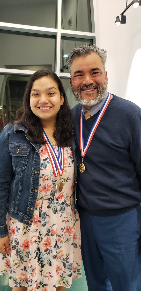 JasmineSolis620's tweet photo. Happy Teacher Appreciation week to my Dad, Coach Solis! Thank you for being such a great dad and pushing me to always do my best in everything that I do. I am so glad to have you as a theater director! Love you💓#rangerpride #brandedforlife @ssolis3 @RiversideVB1 https://t.co/cjrS55Vcl0