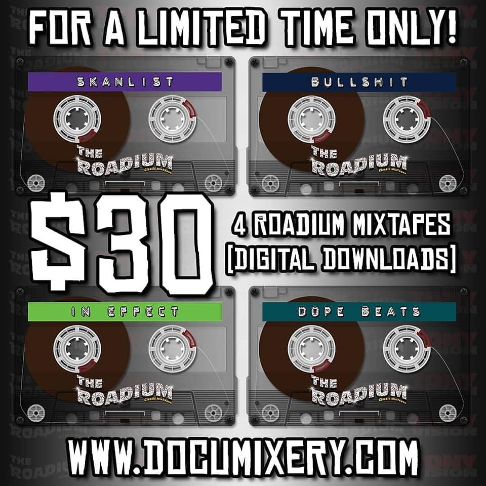 Documixery's tweet photo. AVAILABLE NOW "BULLSH*T - DOPE BEATS - IN EFFECT - SKANLIST" 4 ROADIUM CLASSIC MIXTAPES‼ (ON CD) &amp; (DIGITAL  DOWNLOAD) 🎶 #freeshipping on #cds
AVAILABLE AT https://t.co/7MPWcxBjmK
Much love much respect to everyone who has supported me 🙏🏼 THANK YOU! https://t.co/KeVuqqWHNp