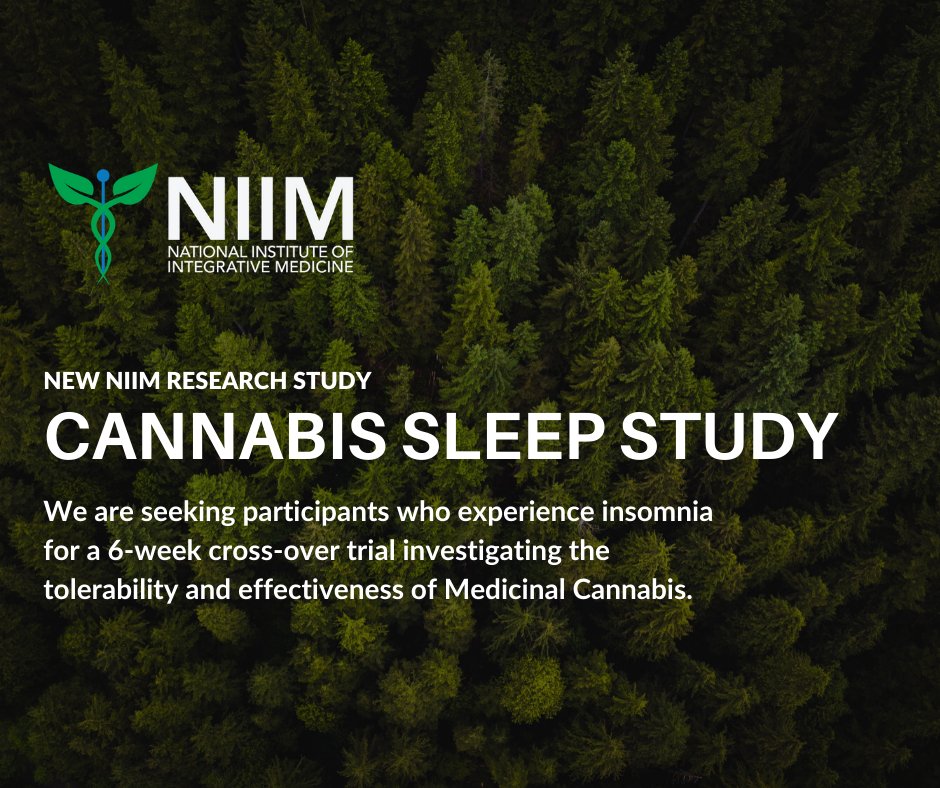 theNIIM's tweet image. Have you been experiencing difficulty getting a good night's sleep for at least 2 weeks?

We are launching a new study on Cannabis and Sleep. Go to this website to learn more and reach out to participate niim.com.au/research/the-c…