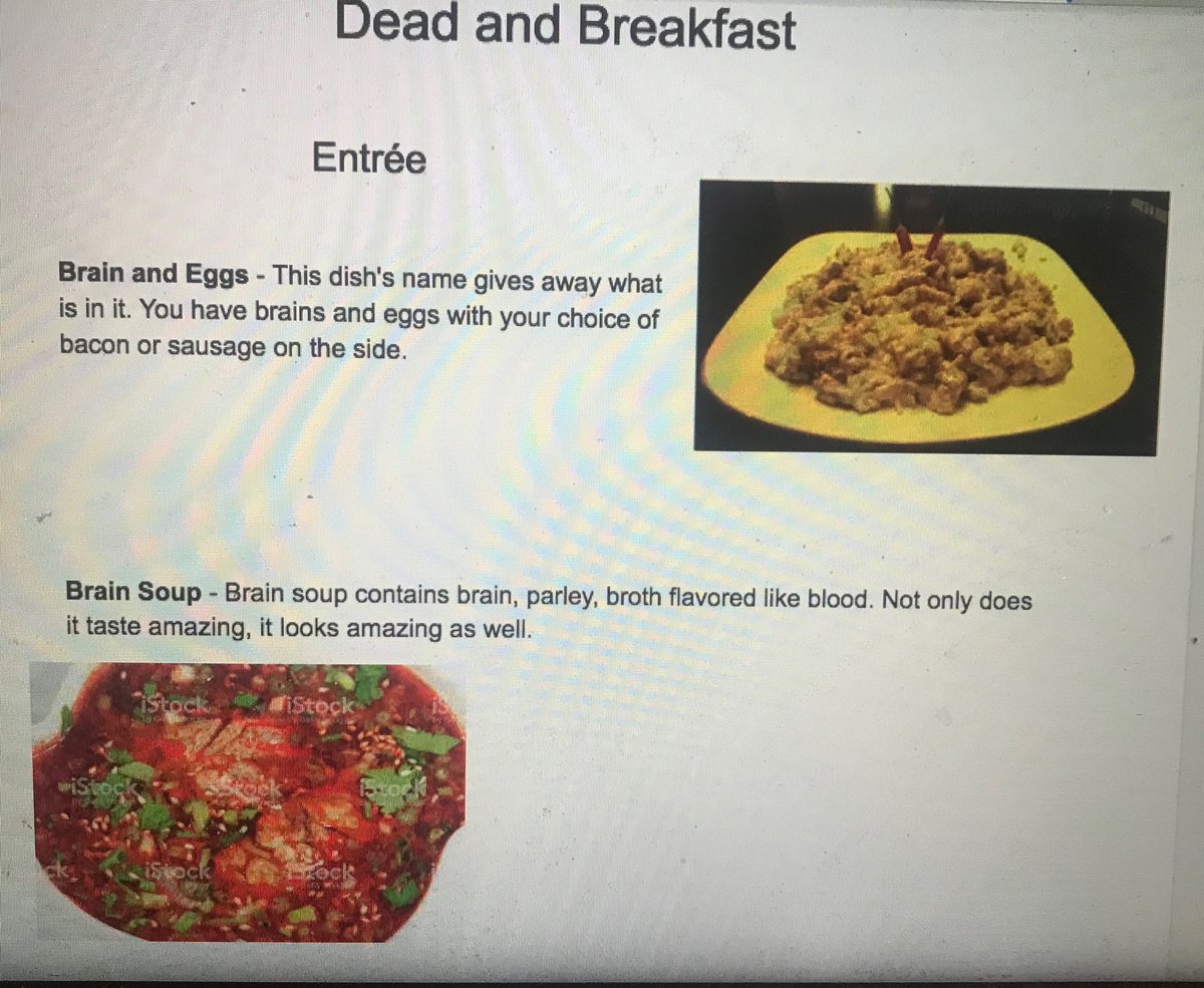MelissaTerm's tweet photo. Psych of Behavior students did an awesome job with their neuroscience projects...some chose Zombie Brain Menus and some Brain Superheroes. Think quarantine is good for creativity 🧠 #psychologyclass #application #creativity #rhs #gorockets https://t.co/XDbkoZvZOV