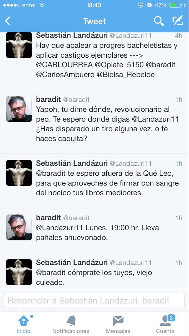 cs_juanpa's tweet photo. Estas sí que eran peleas en tuiter (?)
#ahuevonado #culeado 🤣🤣 https://t.co/07dzpaZ4cH