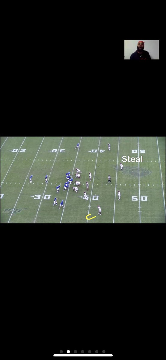 Coach_MJBunch's tweet photo. Enjoyed getting to sit in &amp; listen to @Dbowman85 talk about fronts &amp; split coverages! #DummyProof https://t.co/7V9FeWEJ2d