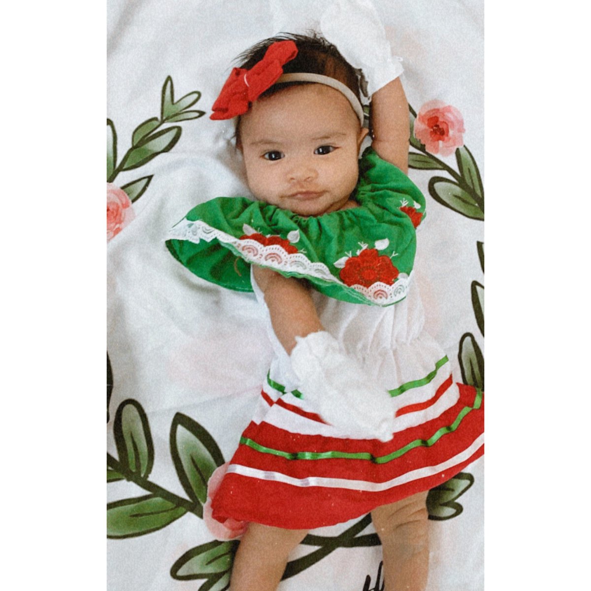 esresanchez's tweet photo. Happy Cinco de Mayo from my baby doll! #MixedBaby https://t.co/QcKMnMfgcM