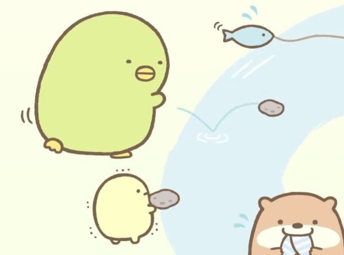 かわうそとすみっコキャンプのtwitterイラスト検索結果