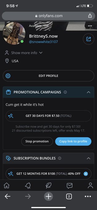 21 50% off slots left offer ends on the 17th hurry up and subscribe #onlyfans #onlyfansnewbie #OnlyFansPromo<a href="/tag/onlyfans"class="tags"><span>#onlyfans</span></a><a href="/tag/onlyfanspages"class="tags"><span>#onlyfanspages</span></a><a href="/tag/onlyfanslink"class="tags"><span>#onlyfanslink</span></a><a href="/tag/onlyfanspromo"class="tags"><span>#onlyfanspromo</span></a>