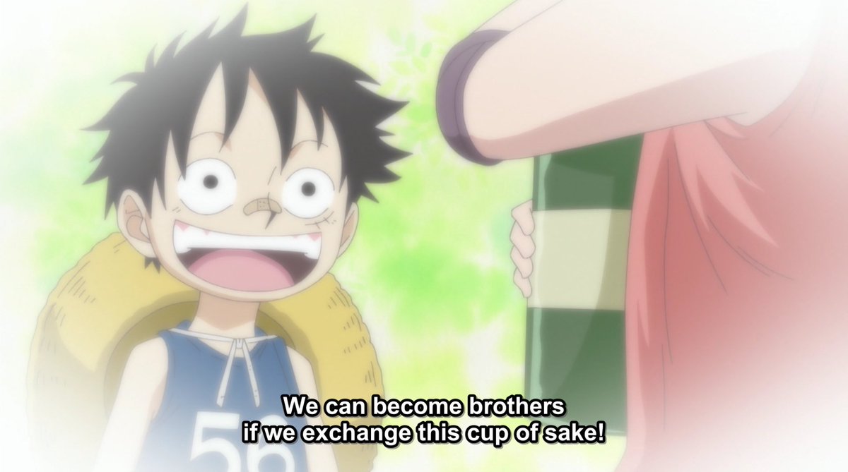 Kristal Ugh They Re So Cute Especially The Way Little Luffy Laughs Onepiece