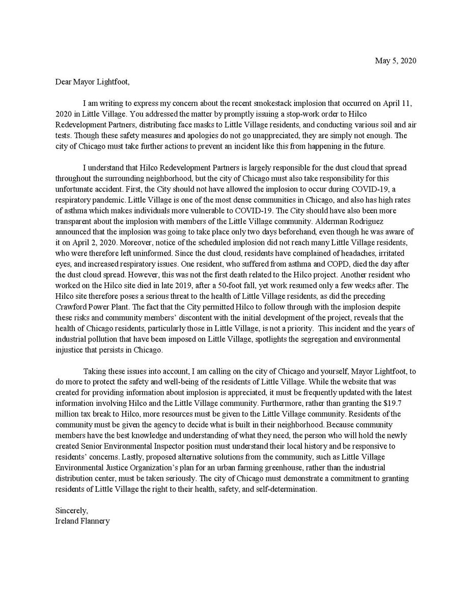 ifryveg99's tweet photo. The City of Chicago issued a stop work order and fined Hilco $68,000 for the recent implosion and dust cloud in Little Village, but more needs to be done by the city to prioritize the well-being of Little Village residents. #HellNoHilco #RightToBreathe #RightToLive @chicagosmayor https://t.co/kkqGXGwNT5