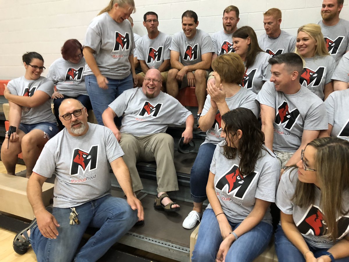 With Sincere Appreciation &amp; Gratitude... We love our MHS crew! Happy #StaffAppreciationWeek #StaffAppreciation2020 #MarshallProud
