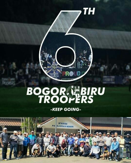 Keep6oing <a href="/BB_Troopers/">Bogor Biru Troopers</a> , 
Selamat merayakan!!