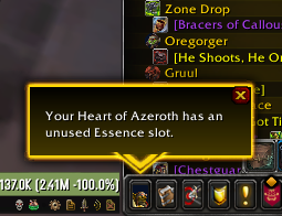 novaplane's tweet photo. Whoever programmed the tutorial help bubbles in this game can go fuck themselves with the claw end of a rusty hammer. #Warcraft #BetaForAzeroth https://t.co/jux9RO2IM5