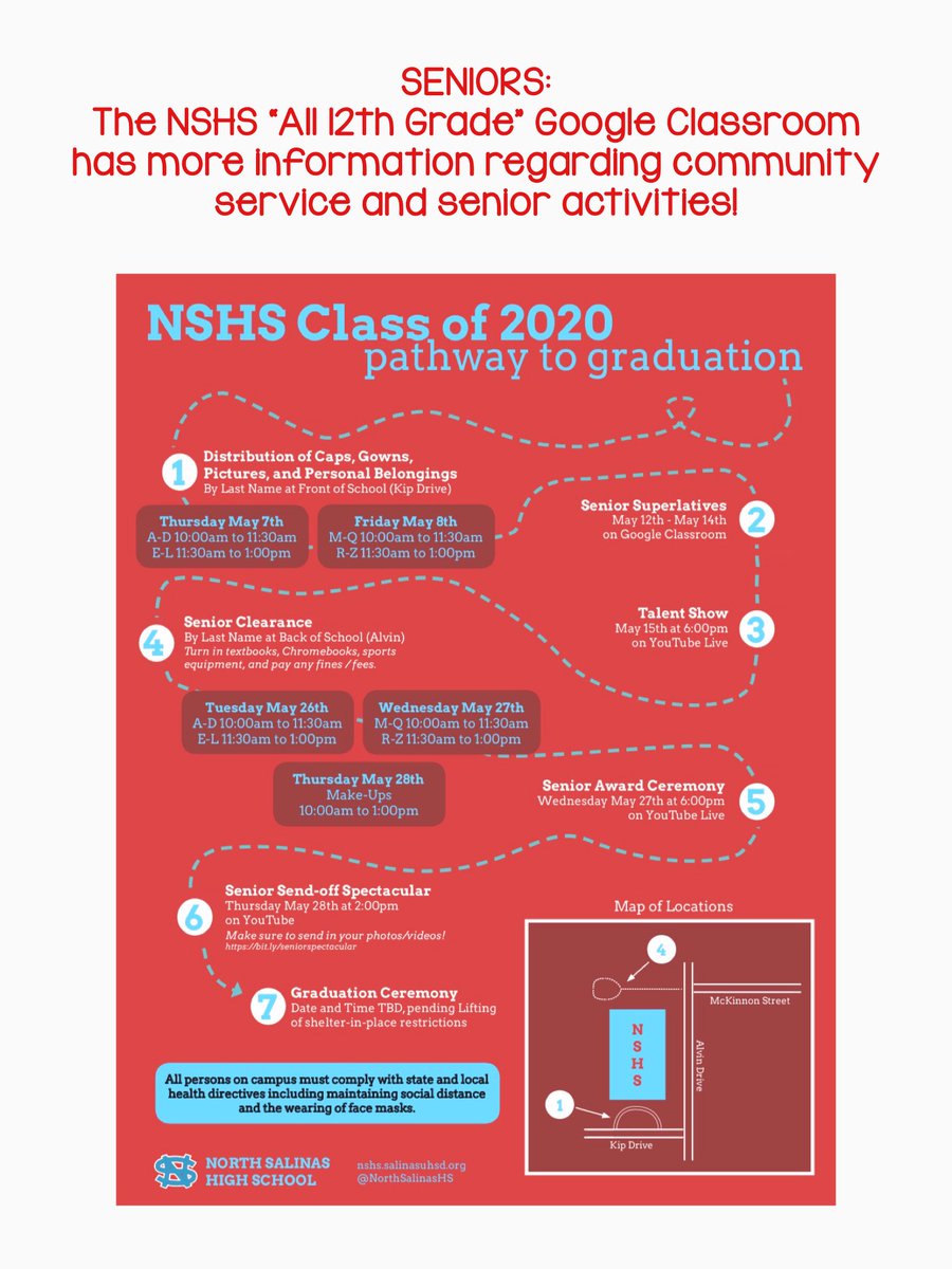 nshs_asb's tweet image. Seniors: Please check your Google Classroom for information about senior activities and more! ❤️💙👩🏻‍🎓