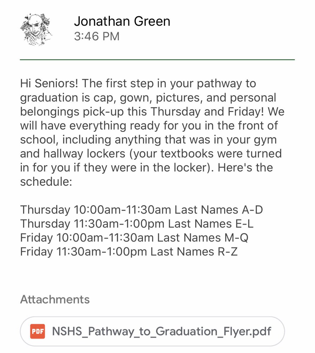nshs_asb's tweet image. Seniors: Please check your Google Classroom for information about senior activities and more! ❤️💙👩🏻‍🎓