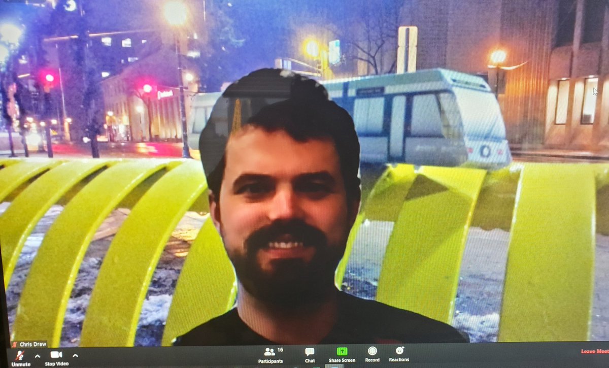 chrisjamesdrew's tweet photo. Was indecisive for the virtual background for tonight's @RPAA_TO background. #HMLRT in #Brampton, two #Iceland shots, and @CanadianPacific #1970s in now @Metrolinx owned Union Station Rail Corridor (with the pedestrian bridge now at Webbers). @RYSURP @theRPGSA @RyersonPlanners https://t.co/M7GwPkzCf6