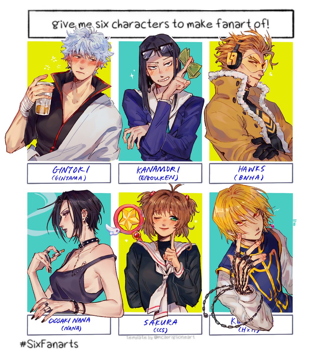 !!! kept putting this off lmao but finally finished hehe #sixfanarts 