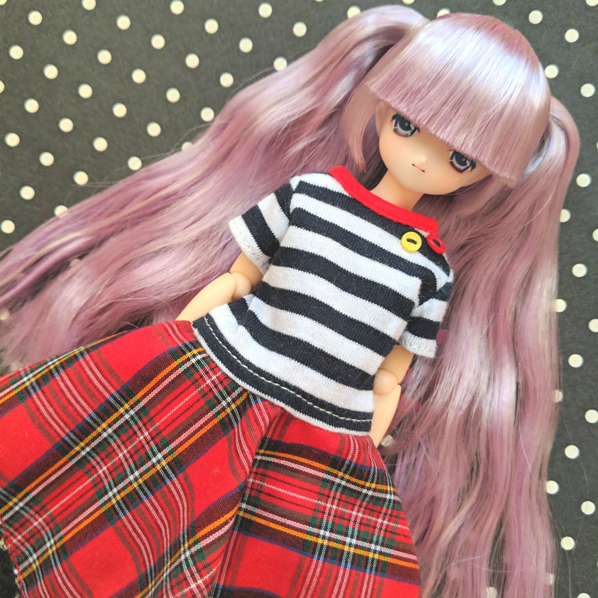 awa_mallon's tweet photo. つやつやツインテールヘア。お着���えしてみた꙳★*ﾟ
#アゾカツ #azonejp #アゾン #うちのこに癒され24時間 #うちのこかわいい https://t.co/2WsniHnQAT