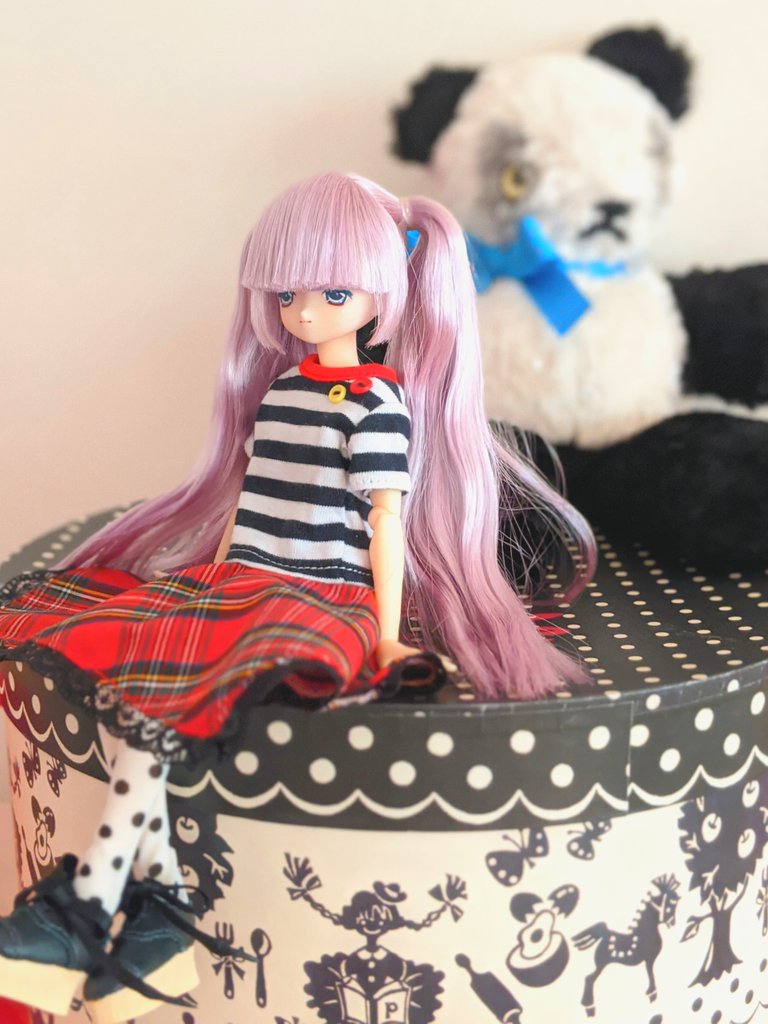 awa_mallon's tweet photo. つやつやツインテールヘア。お着���えしてみた꙳★*ﾟ
#アゾカツ #azonejp #アゾン #うちのこに癒され24時間 #うちのこかわいい https://t.co/2WsniHnQAT