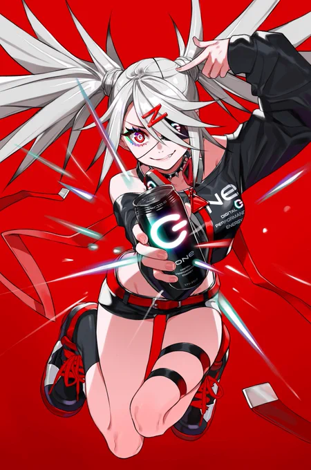 超没入エナジードリンク「ZONe」の公式企画で、公式アンバサダーぞん子ちゃん(@zone_eculture)を描かせていただきました! 5/12発売だそうですので、是非飲んで没入感を味わってみてください～!
#ZONeエナジー #ZONeアート 