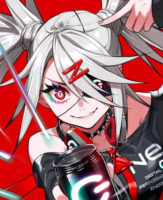 超没入エナジードリンク「ZONe」の公式企画で、公式アンバサダーぞん子ちゃん(@zone_eculture)を描かせていただきました! 5/12発売だそうですので、是非飲んで没入感を味わってみてください～!
#ZONeエナジー #ZONeアート 