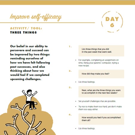 Day 6's video features our hosts discussing how improving one's self-efficacy and self-belief help in times like these. 

Watch the full video here: bit.ly/cbschannel

#KeepaClearHead #ComeBackStronger #resilience #MentalHealthMatters #StayHomeStayStrong