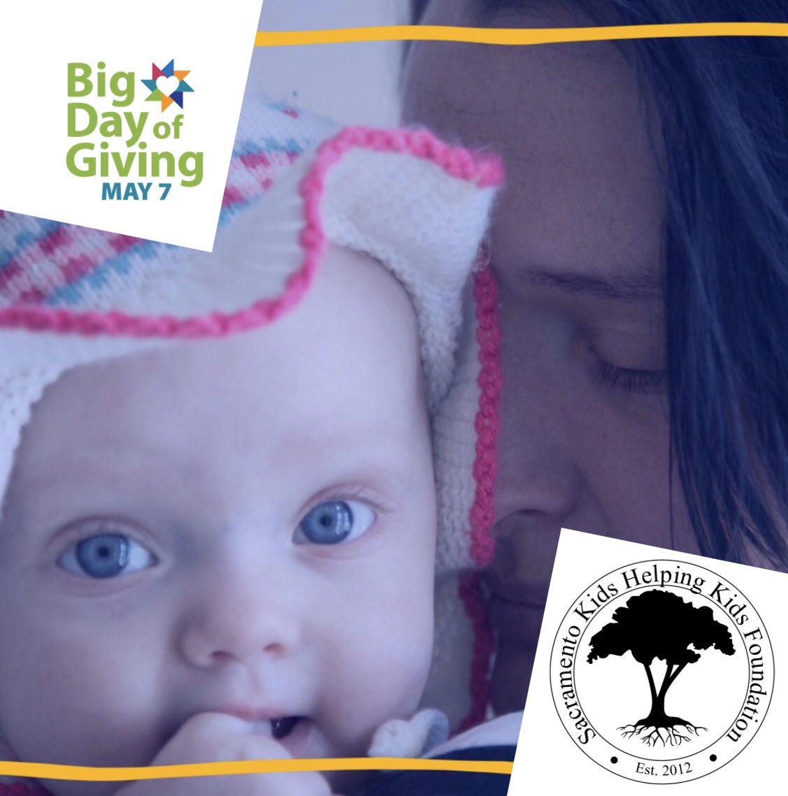 Our pediatric cancer population aids families and provides assistance during an unbearable time. Join us for the Big Day of Giving in only 2 days, on May 7th to help us continue to make impacts on the lives of children. bigdayofgiving.org/kidshelpingkid…