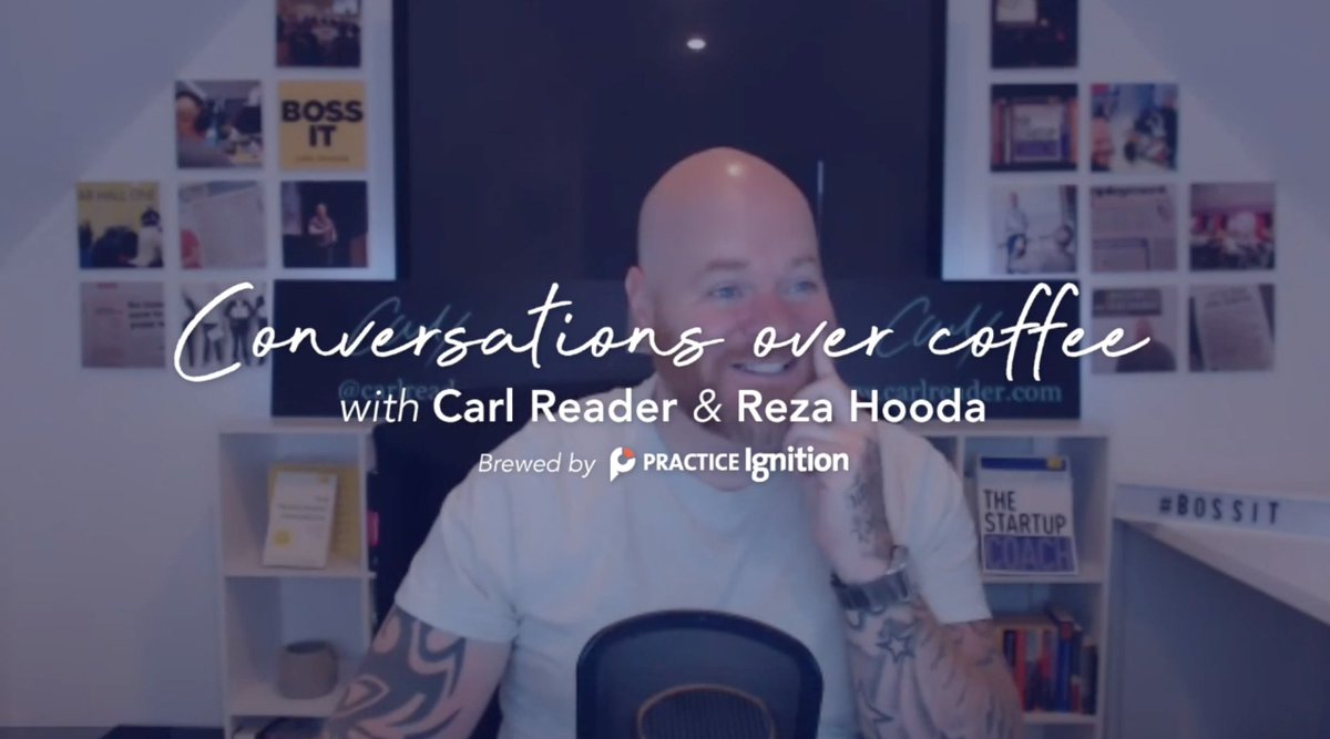 ignitionapp's tweet image. In today's conversation, @CarlReader is joined by @RezaHooda ahead of #AFVirtualSummit to discuss the biggest mistakes firm owners make when it comes to #pricing.

vimeo.com/415393528 

#ConversationsoverCoffee☕