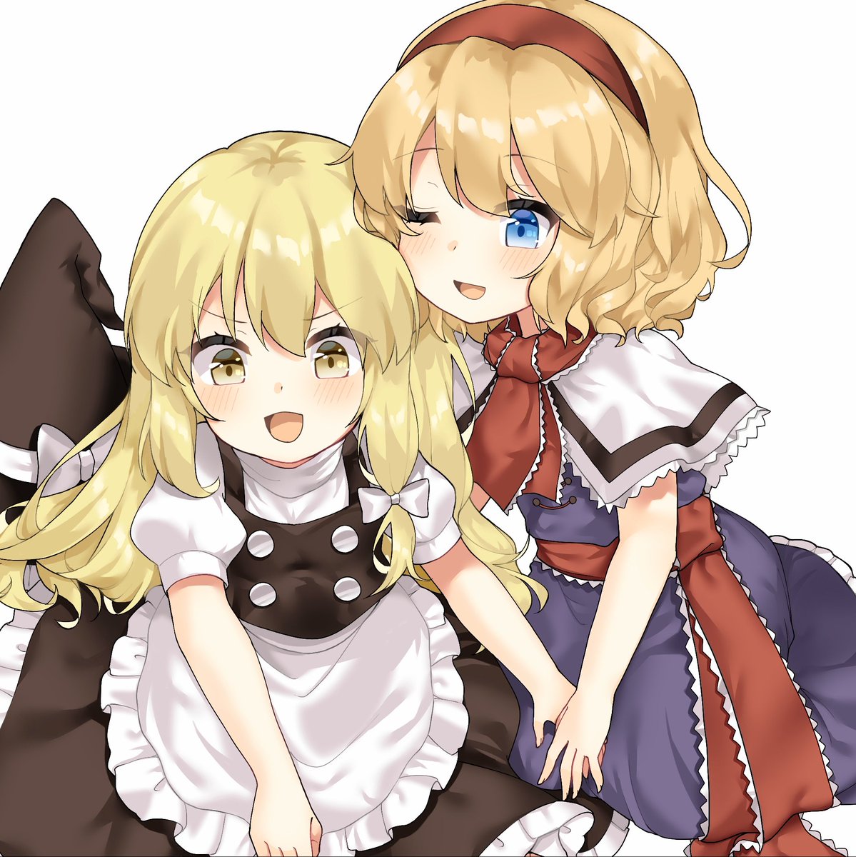 東方 マリアリおうちデート 東方project 霧雨魔理沙 アリス マーガトロイ 十合炊きのイラスト 東方 マリアリおうちデート 東方project 霧雨魔理沙 アリス マーガトロイ 十合炊きのイラスト