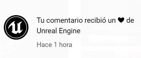 Cuando a <a href="/UnrealEngine/">Unreal Engine</a> le gusta tu comentario, le sacas un screenshot y lo twiteas!