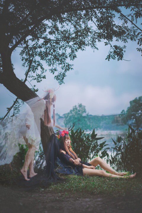 clover7024's tweet photo. #写真 
鹿角少女黑/白：雪瞳
photo by：粽子 https://t.co/3xcBFmdTDa
