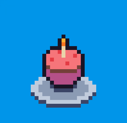 KreechM's tweet photo. #cupcake @Pixel_Dailies #pixel_dailies https://t.co/ba5H0DUVCA