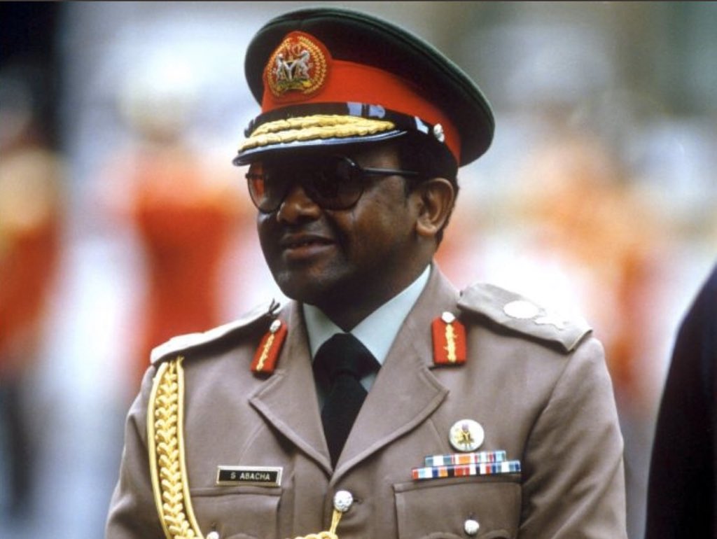 ikhanvbode's tweet photo. Sani Abacha was starching money away overseas while Nigerians were cooking with sawdust. Borno state has contributed more evil to Nigeria than good. They gave us Abacha and Boko Haram. https://t.co/pvaiKHivsc