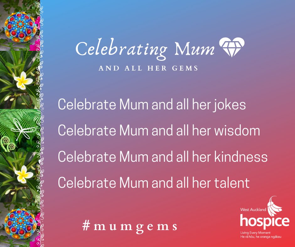 This #MothersDay celebrate your mum and her special gem;  a story, a note of love, a pearl of wisdom, a secret recipe or your mum’s favourite joke and help us create the largest living virtual wall of #mumgems. To find out how you can take part go here: bit.ly/2A1bA9L