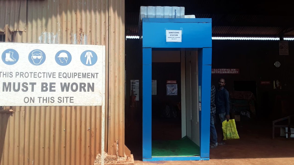 KCCL_Mines's tweet photo. To make KCCL totally Safe and Secured, 5 New sanitization tunnels and  sanitization vans has started working in our all sites. 
India Fights Against Corona Virus and we fight for 
 CORONA FREE KCCL
#COVID- 19 https://t.co/ggjvCXZuzd