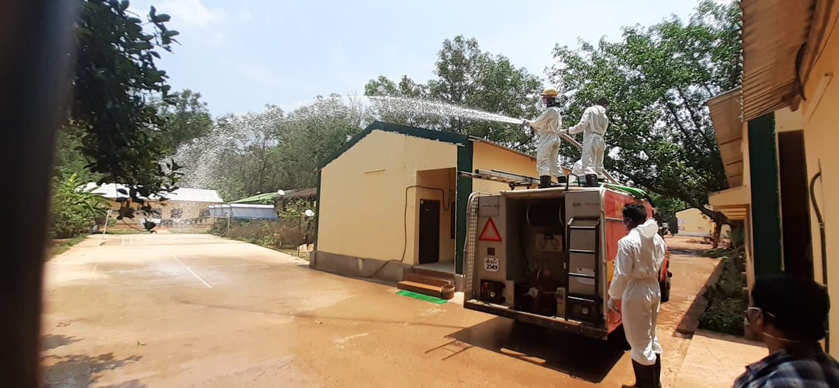 KCCL_Mines's tweet photo. To make KCCL totally Safe and Secured, 5 New sanitization tunnels and  sanitization vans has started working in our all sites. 
India Fights Against Corona Virus and we fight for 
 CORONA FREE KCCL
#COVID- 19 https://t.co/ggjvCXZuzd