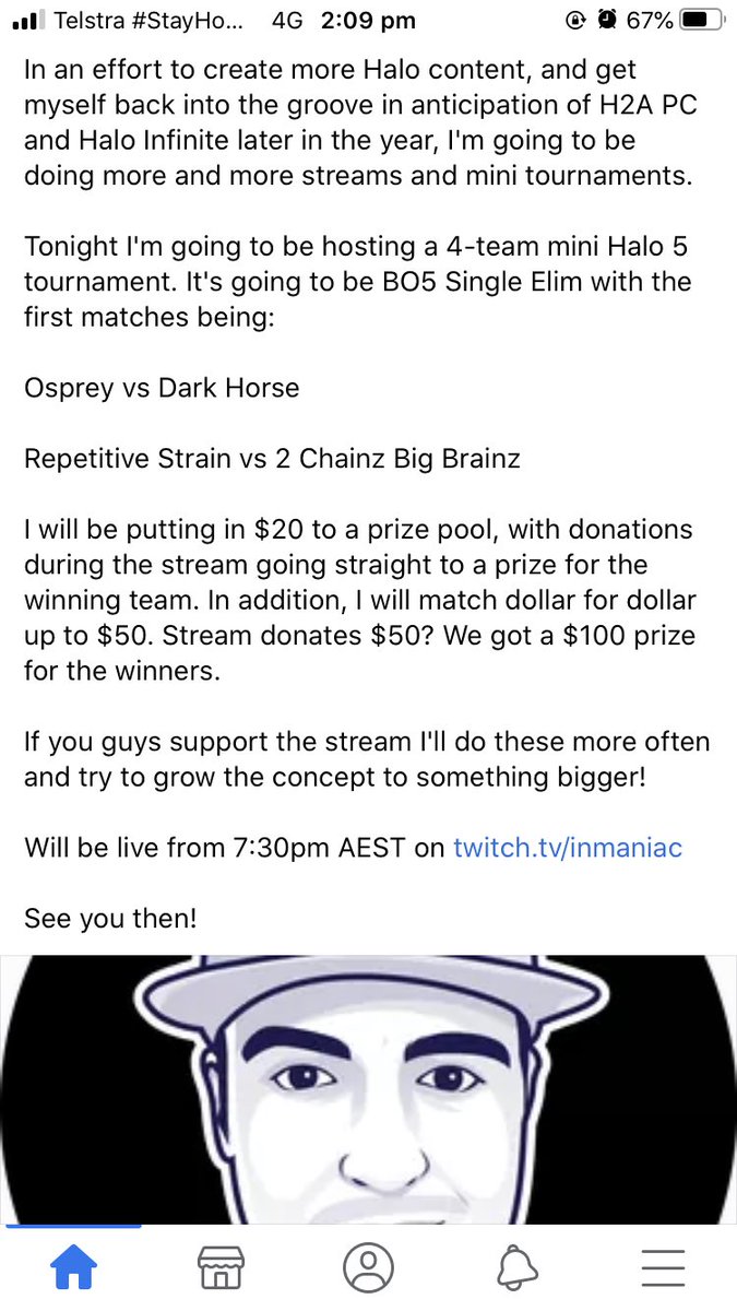 Enigma_TJC's tweet photo. Excited to be taking part in this! Josh does a good job at bringing professionalism to our scene and any support this can get is HUGE! Thanks in advance @Inmaniac Lets get this bread @OsP_Weezy @OsPJim #OspreyGaming https://t.co/ALzxXO3Pmr