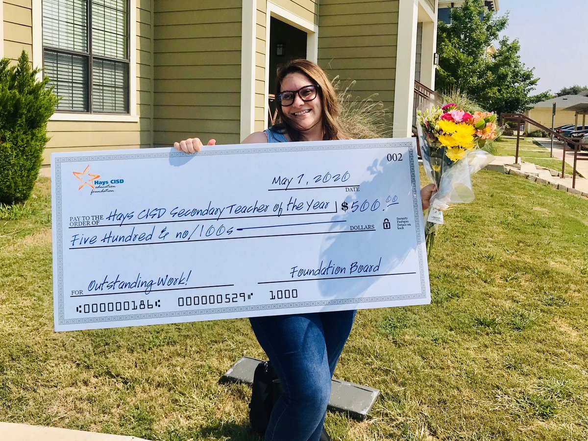 212lisaann's tweet photo. Congrats to the Hays CISD Secondary Teacher of the Year!! Lacey Davis Fastle - Dance Teacher extraordinaire! We are so proud of you! #runner #differencemaker #GD2BC @HaysCISD @jggomezsr @chapadance @ATaylor_CMS @CougarFocus @CoachSakewitz @ChapaYBook @MsMirandaCMS @jrayvela40 https://t.co/UpmQzoBL3z