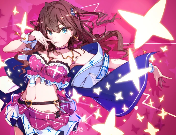 ななかぐら(@ nana_kaguraaa)姉貴からバトンを頂きました!ありがとうございます!!
せっかくなので趣味絵載せておきますね('▽`*)
ファンアートもオリジナルも好き好き侍⚔️

#絵描き繋がれ 